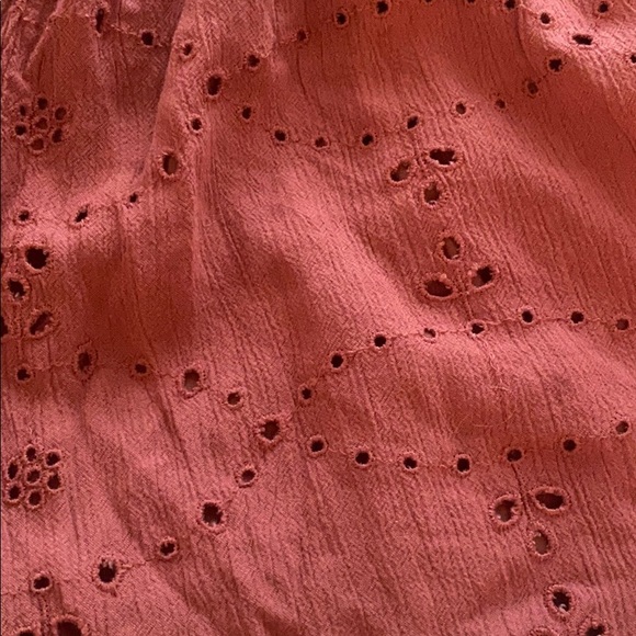 Red/Orange American Eagle Flowy Shorts - Picture 3 of 4